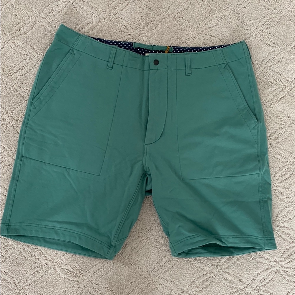 New Relwen Court Shorts Scrub Green 36